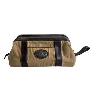 Fossil Brown and Black Travel Bag